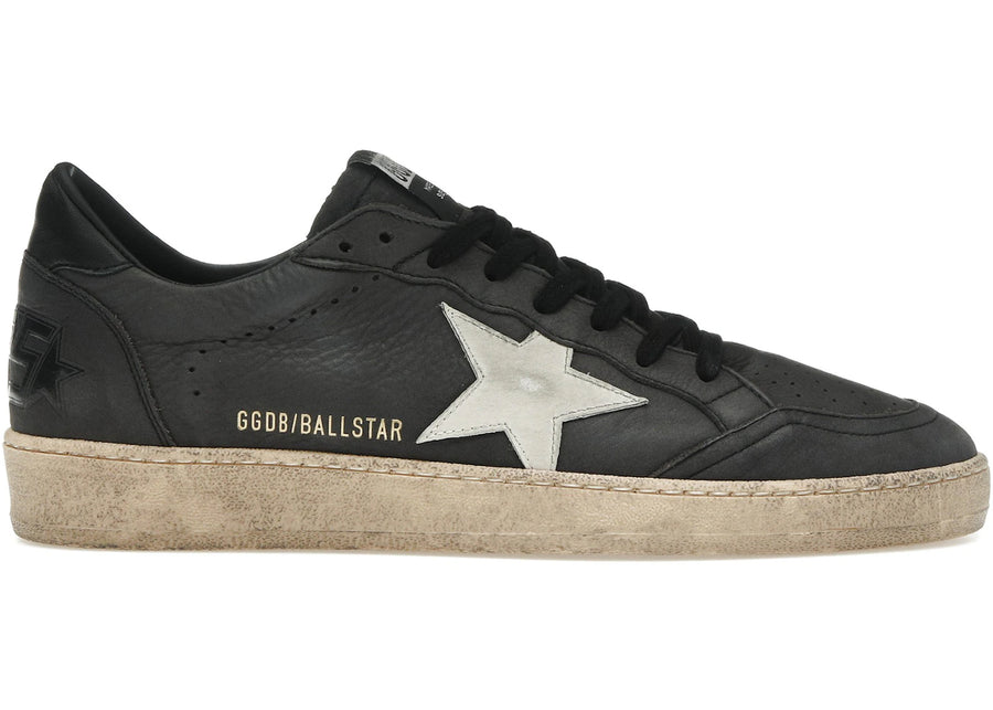 Ball Star Golden Goose Noir Blanc cassé SS25