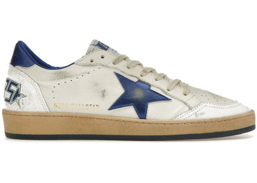 Golden Goose Ball-Star Low White Bluette
