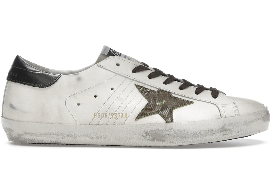Golden Goose Super Star Optic White Green