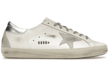 Golden Goose Super-Star White Silver