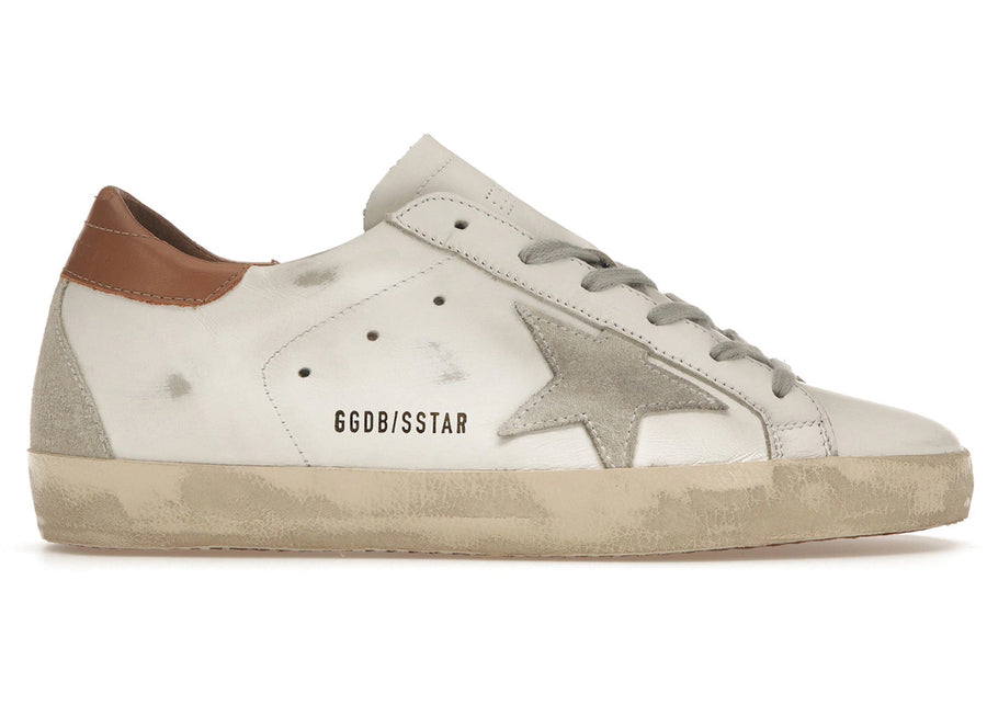 Golden Goose Super-Star Blanc Tan (Femme)