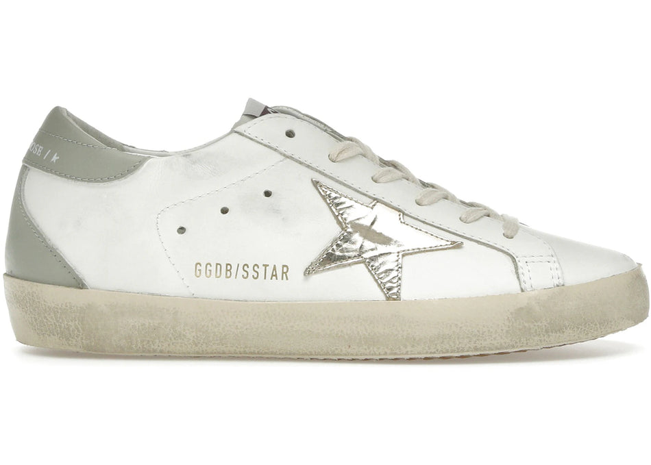 Golden Goose Superstar Deluxe White Platinum Grey (Women's)
