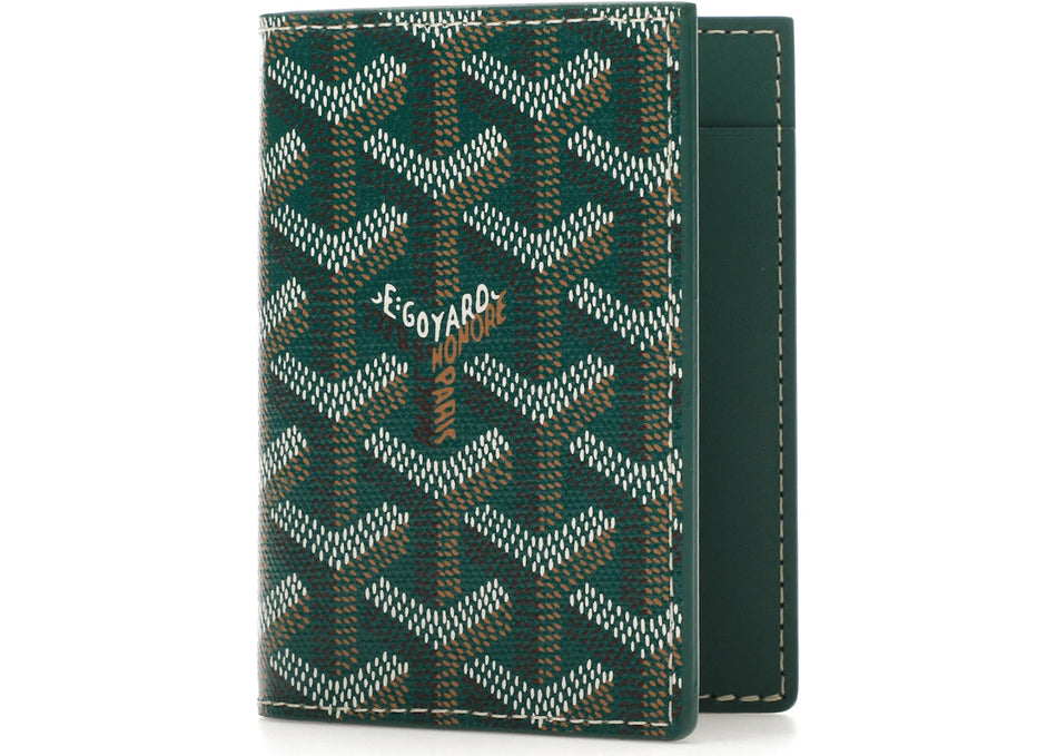 Goyard Saint Marc Card Holder Green