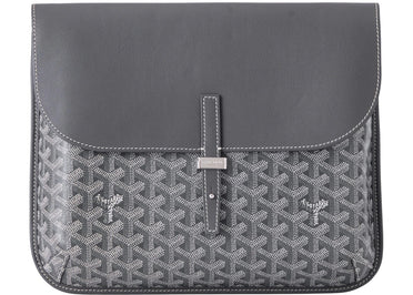 Goyard Coursier Messenger Bag Grey