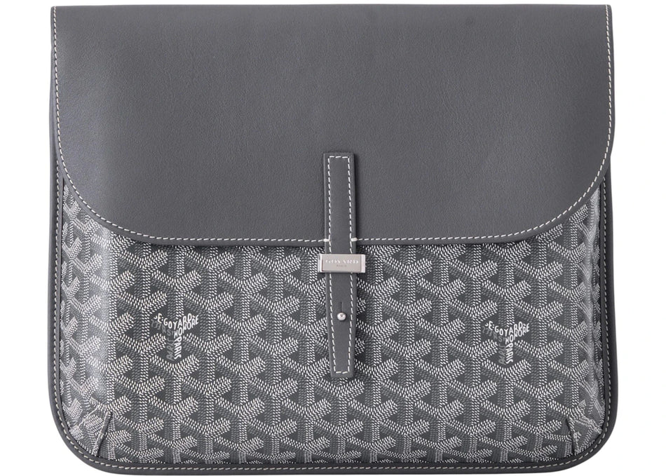 Goyard Coursier Messenger Bag Grey