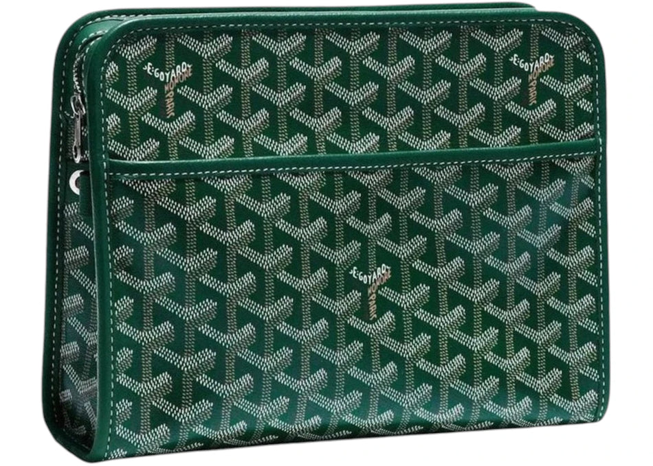 Goyard Jouvence Toiletry Bag PM Green