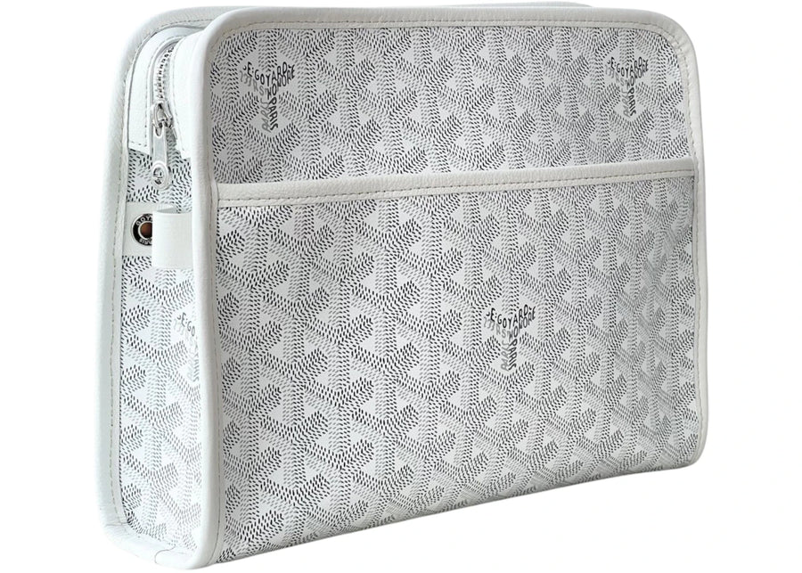 Trousse de toilette Goyard Jouvence PM Blanche