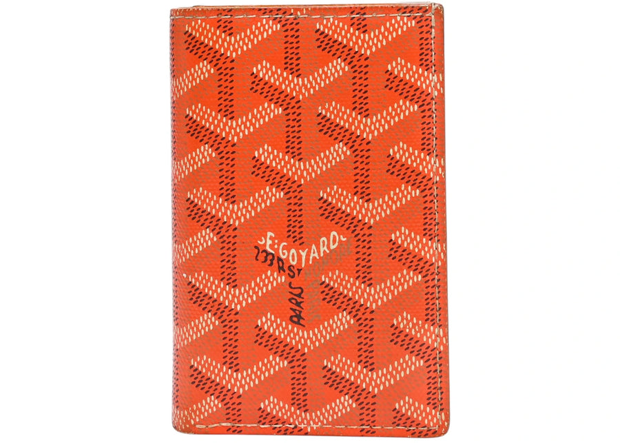 Porte-cartes Goyard Saint Pierre Orange