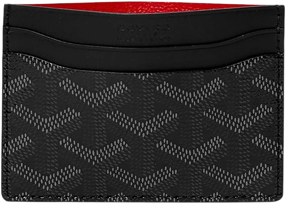 Goyard Saint-Sulpice Card Wallet Jet Black