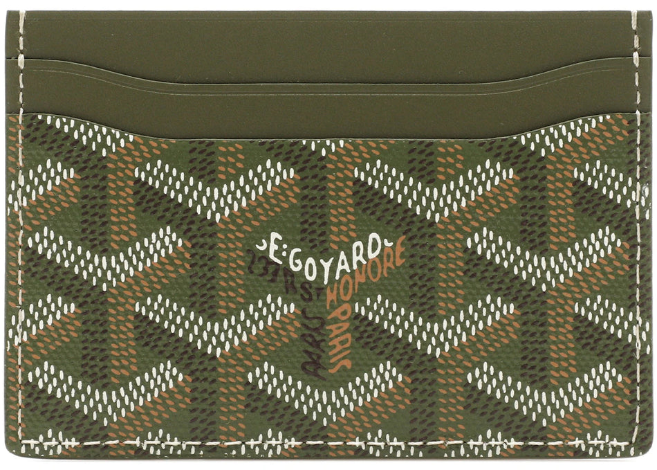 Goyard Saint - Sulpice Card Wallet Khaki