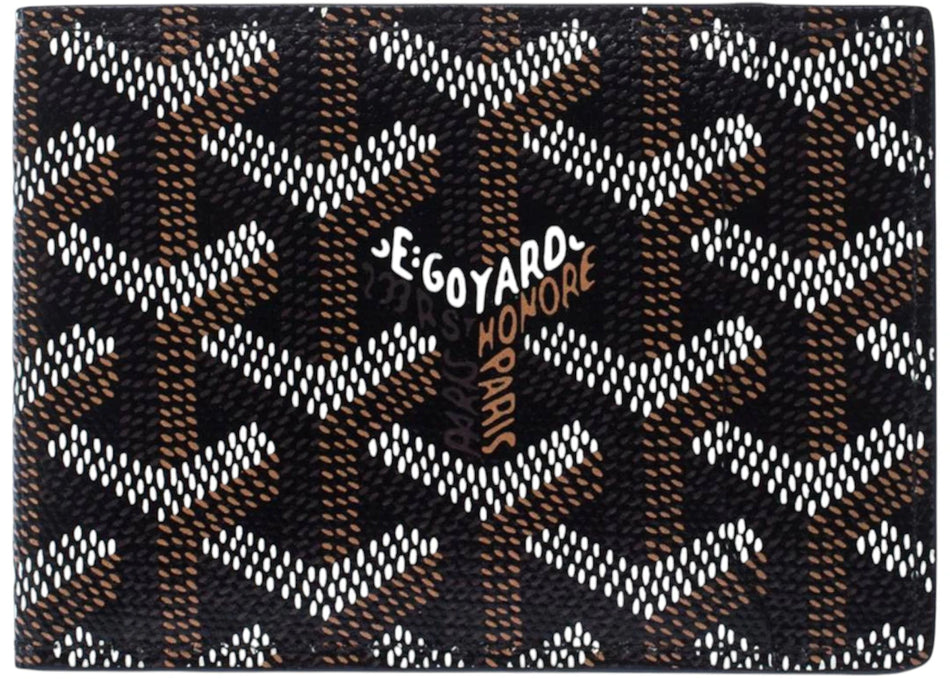 Goyard Victorie Insert Card Holder Black