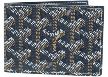 Goyard Victorie Insert Card Holder Navy Blue