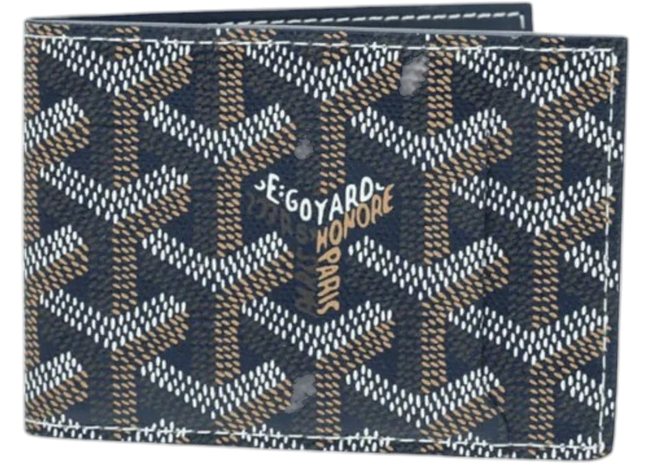 Goyard Victorie Insert Card Holder Navy Blue