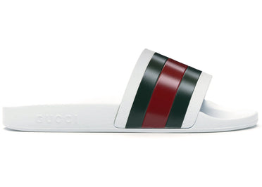 Sandales de piscine Gucci Pursuit blanches