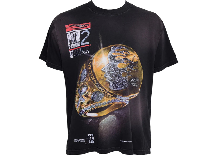 T-shirt noir Hellstar Big Rings