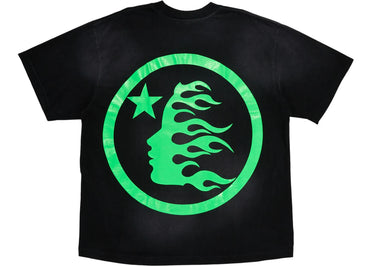 Hellstar Classic T-shirt (Gel Print) Black/Green