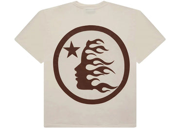 Hellstar Classic T-shirt (Gel Print) White/Brown