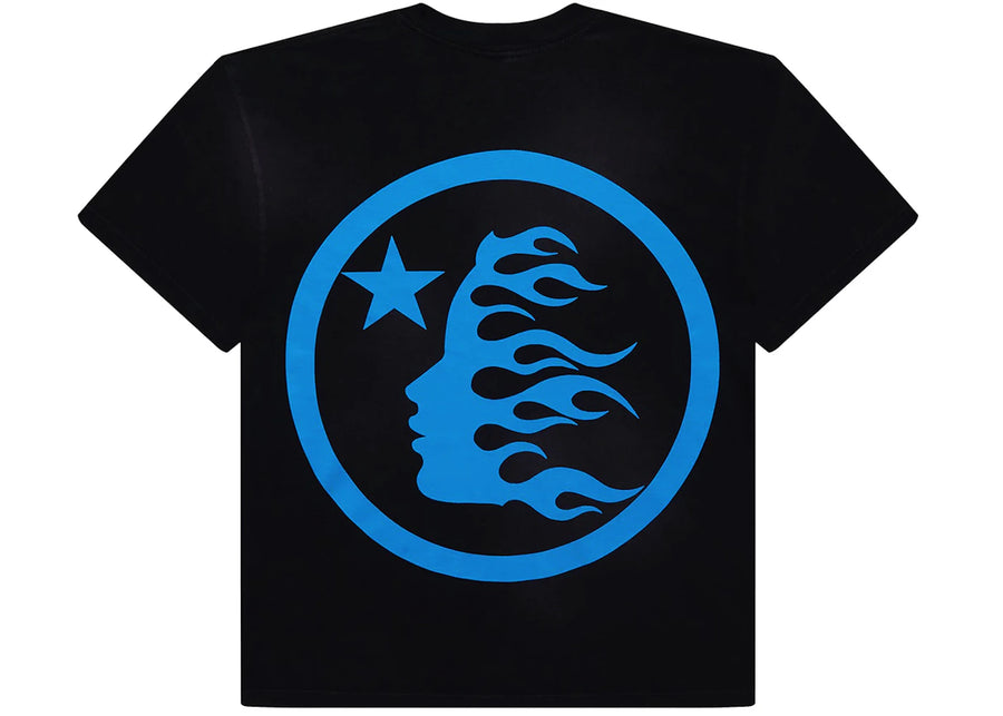 T-shirt Hellstar Classic (Impression classique) Noir/Bleu