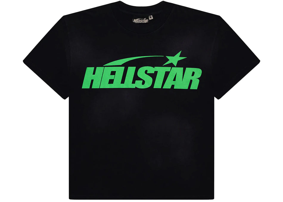 Hellstar Classic T-shirt (Regular Print) Black/Green