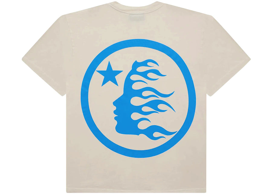 T-shirt Hellstar Classic (Impression classique) Blanc/Bleu