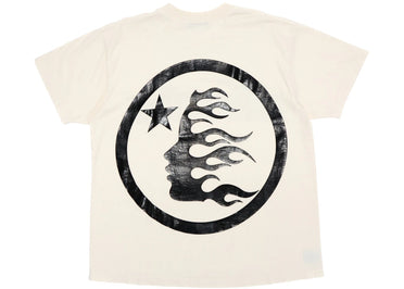 Hellstar Classic T-shirt White/Black (Gel Print)