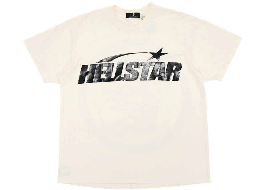 T-shirt Hellstar Classic Blanc/Noir (Impression Gel)
