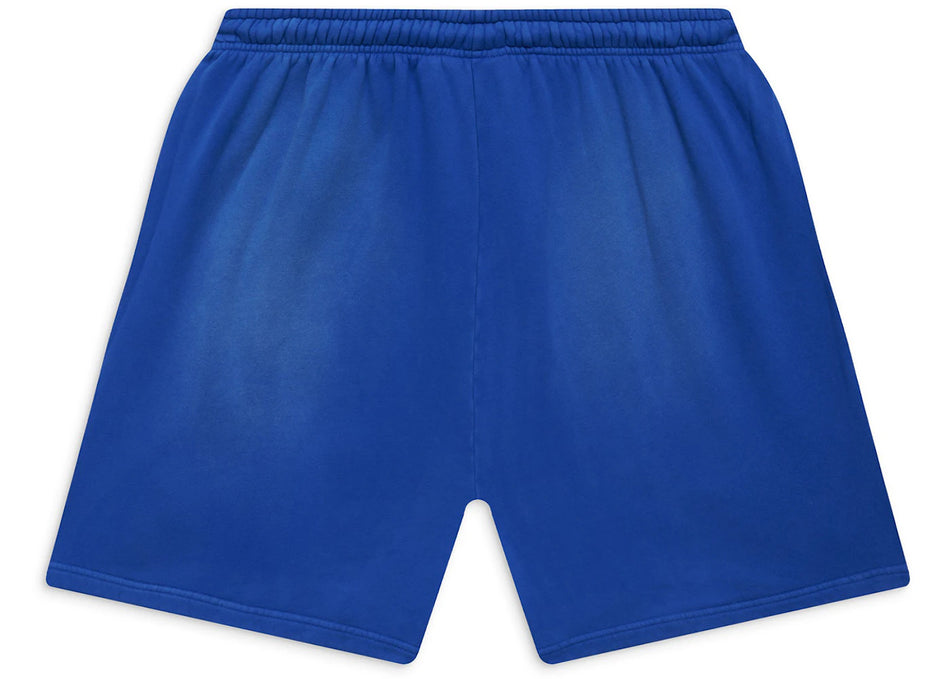 Hellstar Flame Shorts Blue