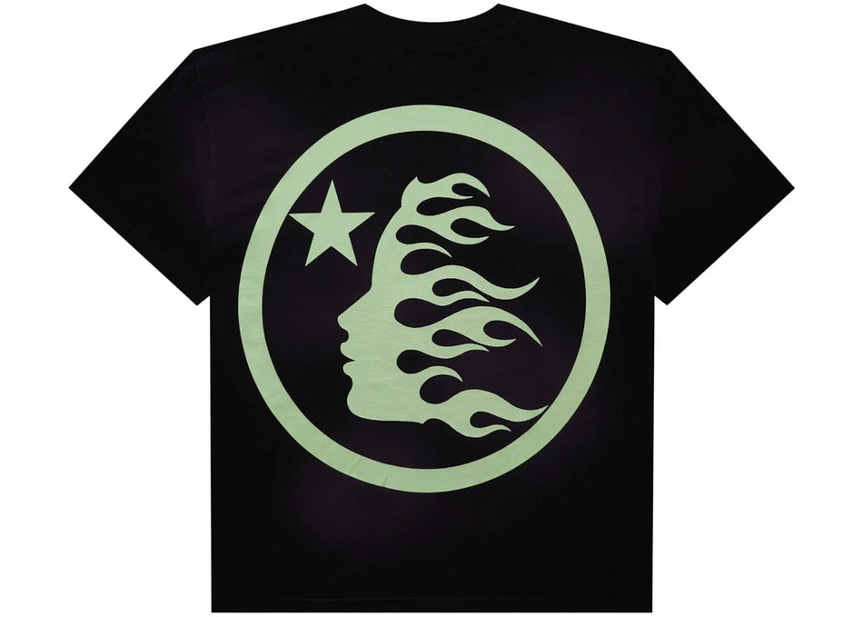 Hellstar Glow in the Dark Sports Logo T-shirt Purple