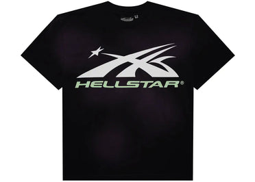 Hellstar Glow in the Dark Sports Logo T-shirt Purple