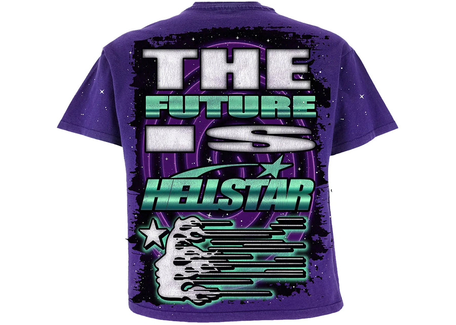 T-shirt Hellstar Goggles violet