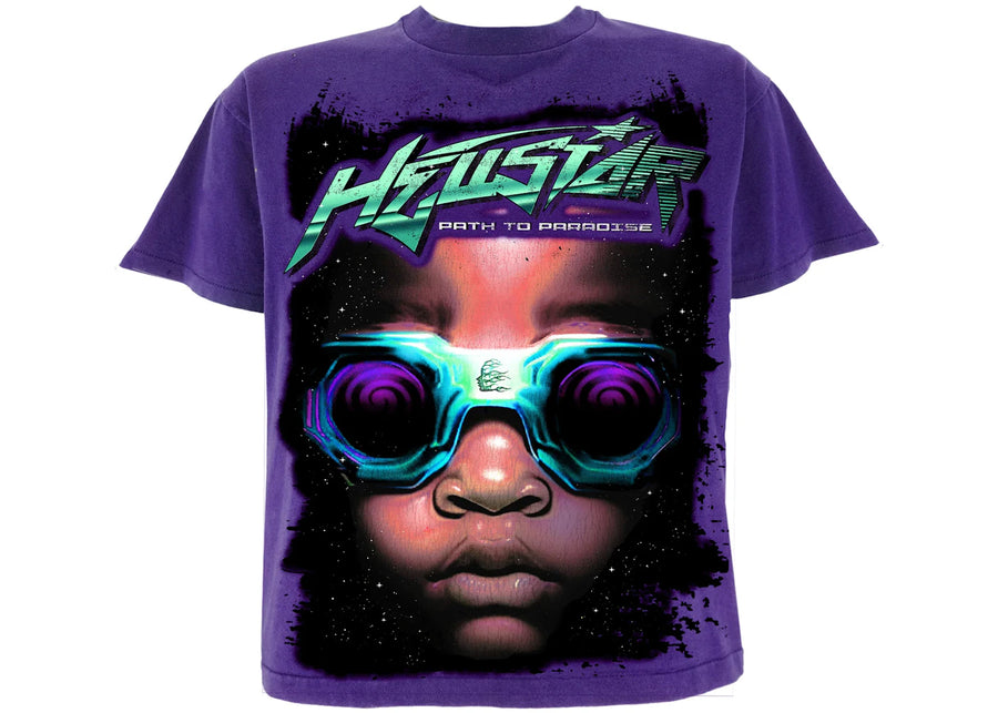 T-shirt Hellstar Goggles violet