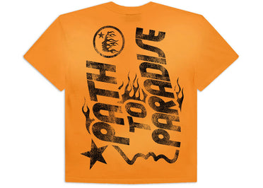 Hellstar Jesus T-Shirt Orange