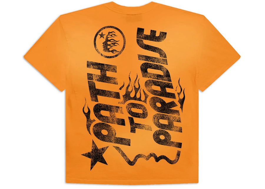 T-shirt Hellstar Jesus orange