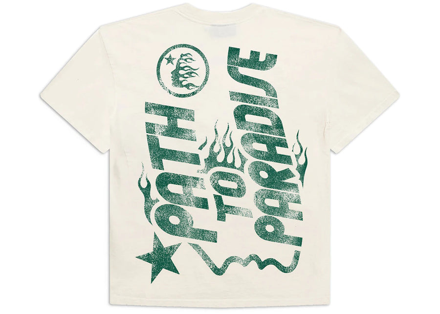T-shirt Hellstar Jesus blanc