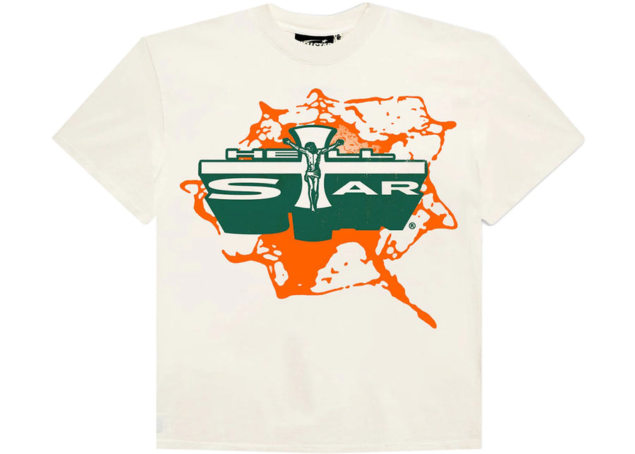 T-shirt Hellstar Jesus blanc