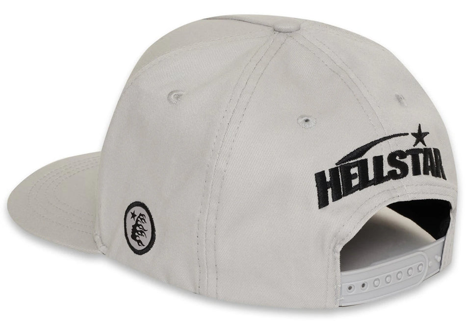 Hellstar NY Snapback Hat Grey