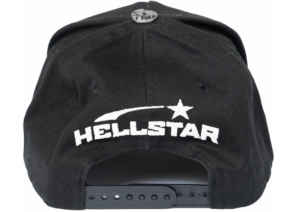 Hellstar OG Snapback Hat Black