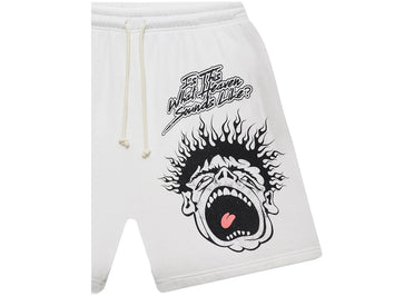 Hellstar Records Shorts White