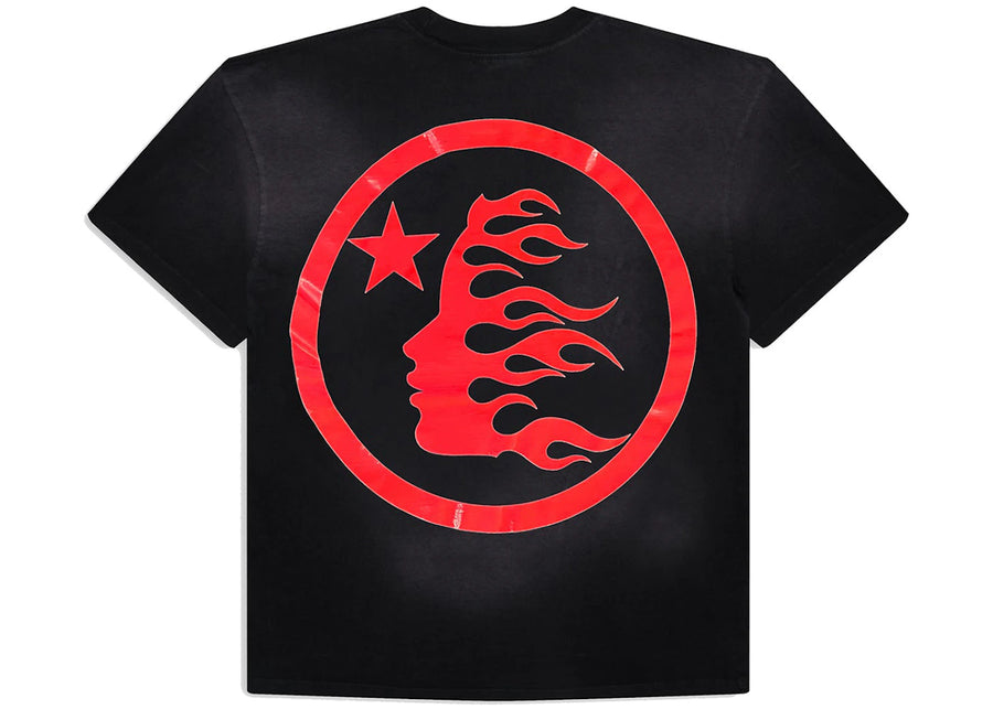 T-shirt rouge Hellstar Sports Core Gel Logo