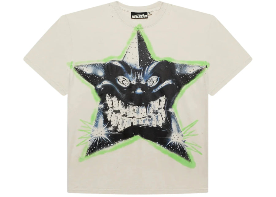 T-shirt Hellstar Star blanc