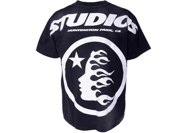 Hellstar Studios Cartoon Logo T-Shirt Green