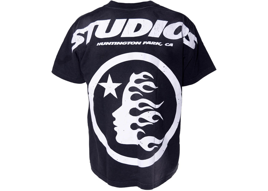 T-shirt vert avec logo Hellstar Studios Cartoon