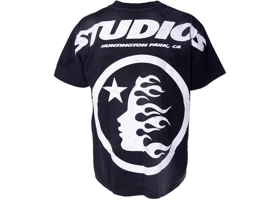Hellstar Studios Cartoon Logo T-Shirt Green