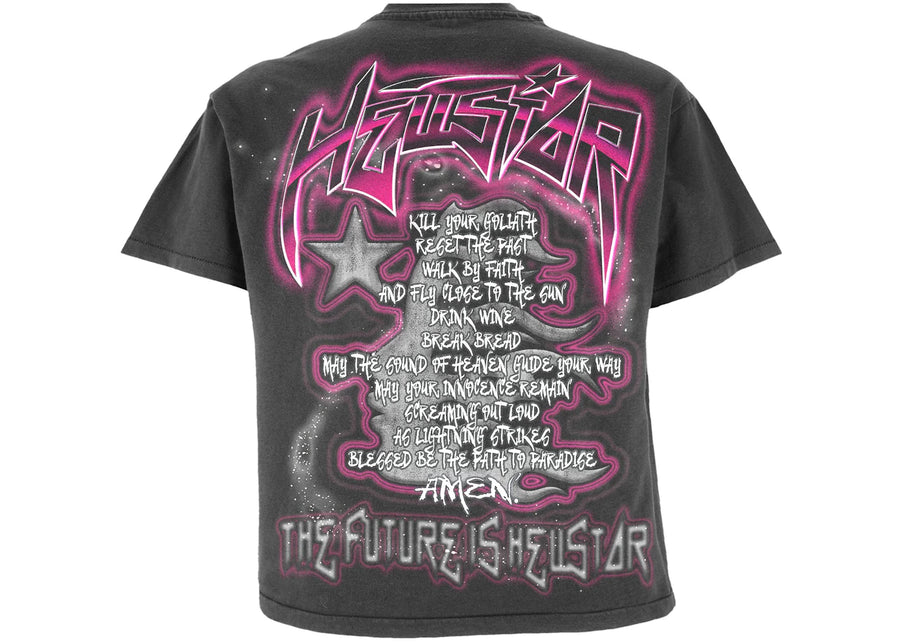T-shirt Hellstar The Future Noir et Rose