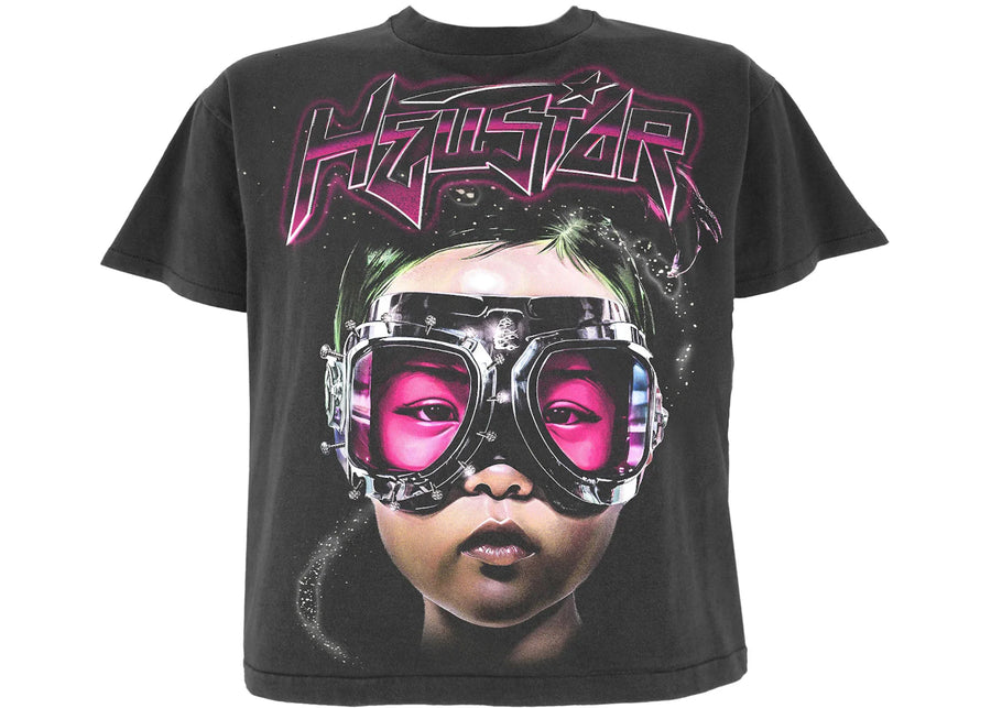 T-shirt Hellstar The Future Noir et Rose