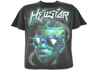 Hellstar The Future T-Shirt Black Blue