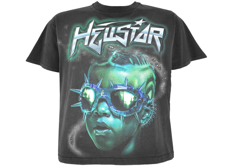 T-shirt Hellstar The Future Noir Bleu