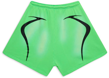 Hellstar Warm Up Shorts Neon Green