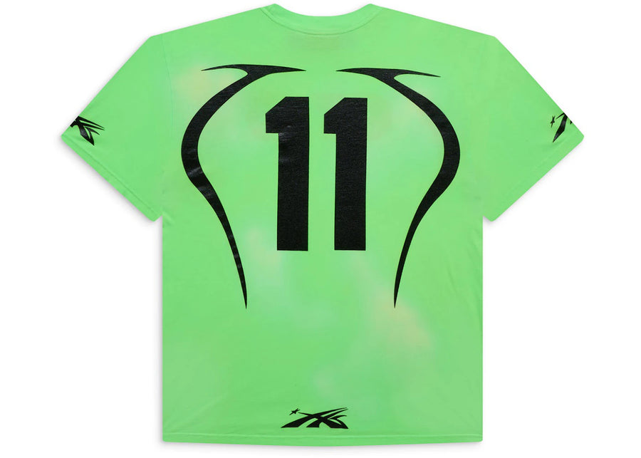 T-shirt d'échauffement Hellstar vert fluo