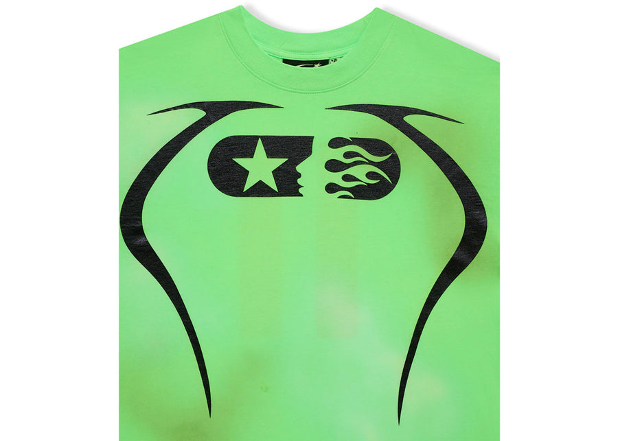 T-shirt d'échauffement Hellstar vert fluo